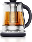 Electric Kettle With Infuser, 1.5L Electric Tea Kettle With Temperature Control, 1200W Fast heating for Pour Over Coffee, Brew Tea, Boil Hot Water, BPA-Free, Easy to Clean G888B